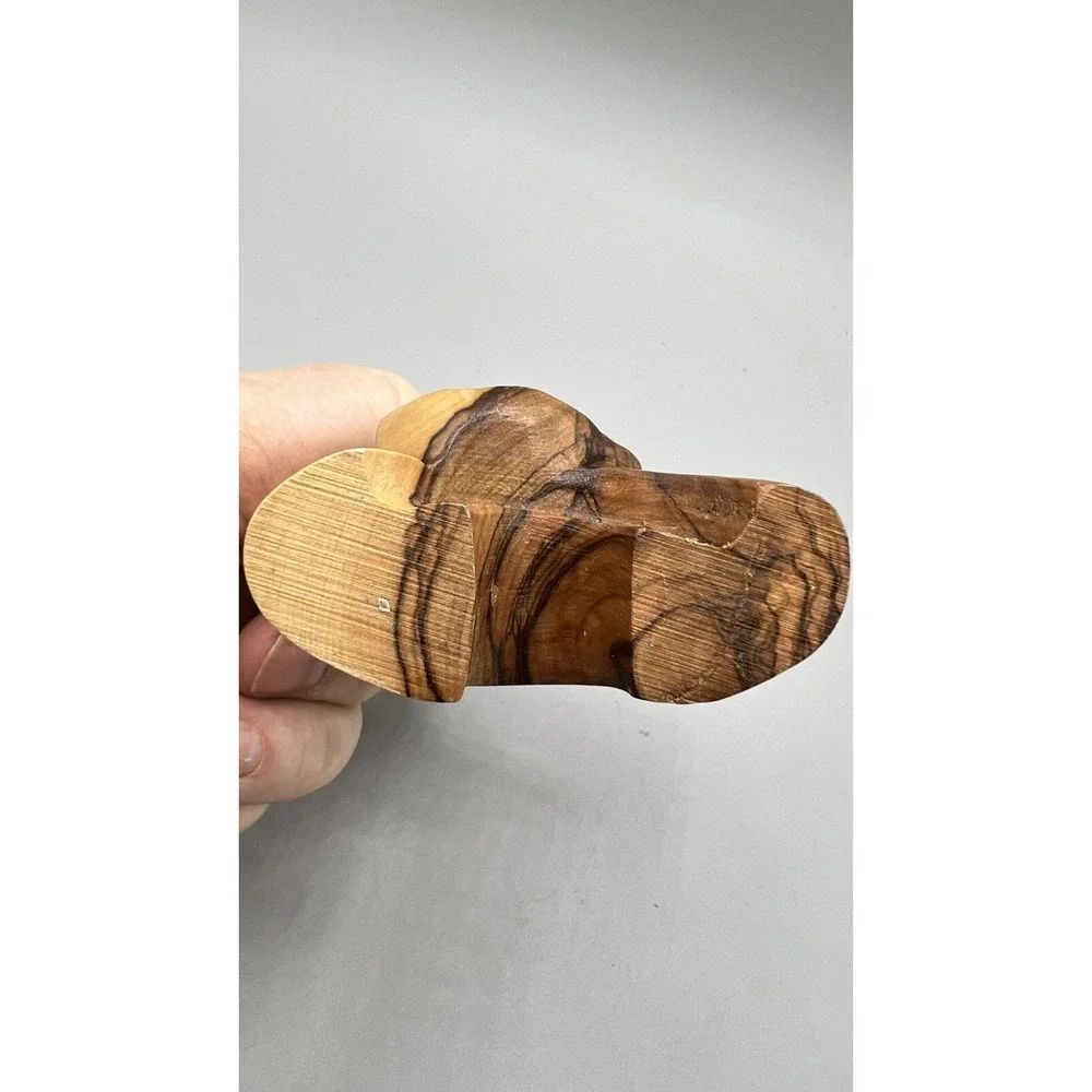 Holy Family Star Olive Wood Hand Carved‎ Figurine Nativity Scene Holy Land 2016